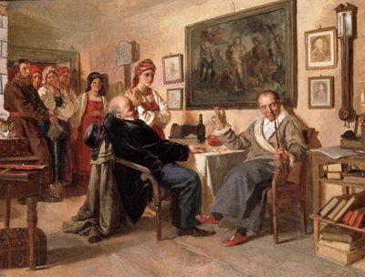 市場。 農奴の売却 作： Nikolai Vasilievich Nevrev