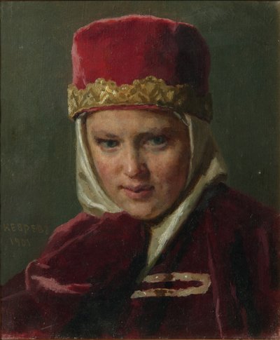 ボヤーの妻、1901年 作： Nikolai Vasilyevich Nevrev