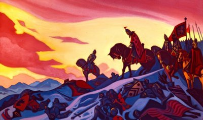 アレクサンドル・ネフスキー 作： Nikolai Konstantinowitsch Roerich