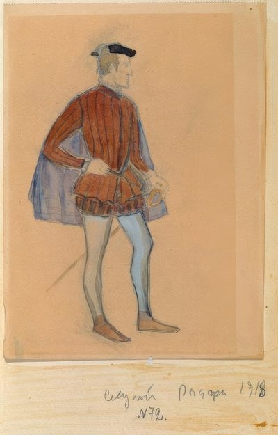アルバート男爵のフィギア 作： Nikolaj Pawlowitsch Uljanow