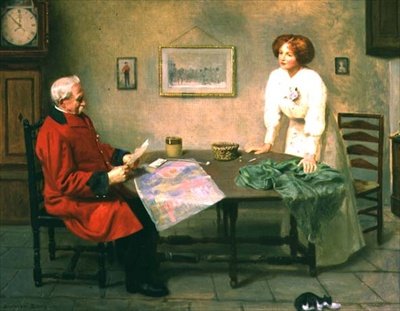 前線からのお知らせ 作： Noel Denholm Davis