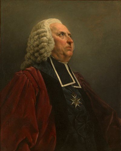 作家ルイ・セバスチャン・メルシエの肖像、1740～1814年頃。 1763年。 作： Noel Halle