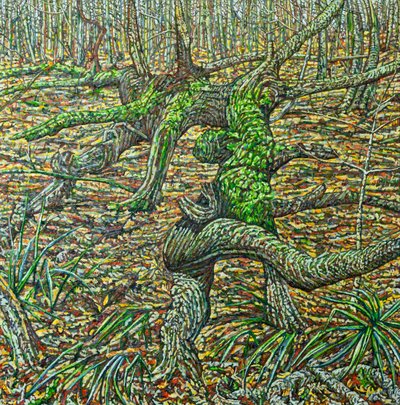 Herbst Tors, 2023（キャンバスに油彩） 作： Noel Paine