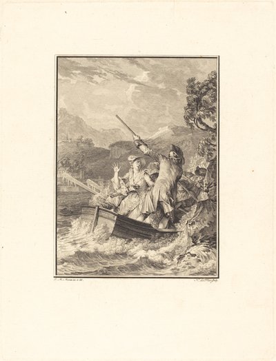 樹皮 作： Noël Le Mire after Jean Michel Moreau