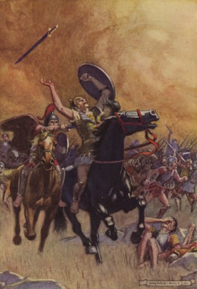 セクストスの死（カラーリソ） 作： Norman Ault