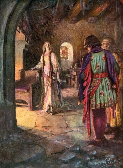 テニソン、ジェラントの結婚（カラーリソ） 作： Norman Mills (after) Price