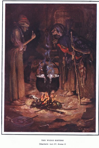 奇妙な姉妹 (マクベス) 作： Norman Mills Price
