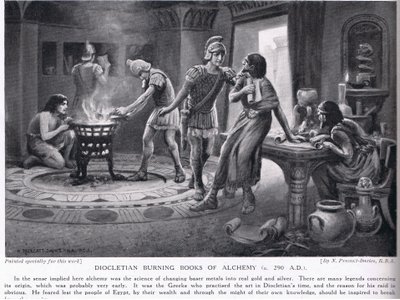 ディオクレティアヌスの錬金術書290AD 作： Norman Prescott Davies