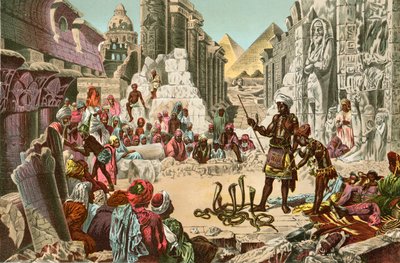 古代エジプトと現代エジプトは対照的 作： North American