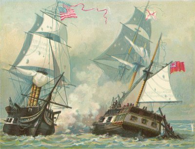 憲法とゲリエールの間の戦い 作： North American