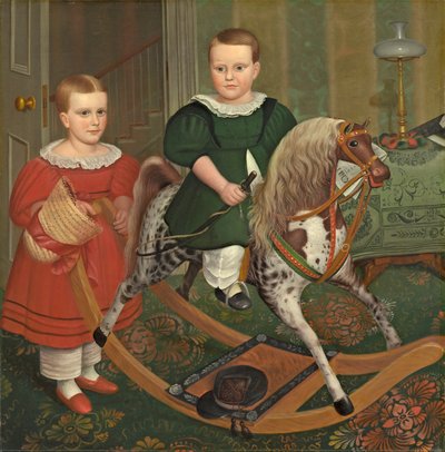 趣味の馬、1840年頃 作： North American