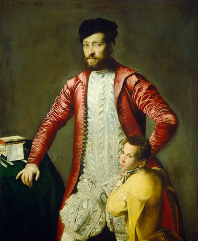 ページを持つアレッサンドロ・アルベルティ 作： North Italian 16th Century