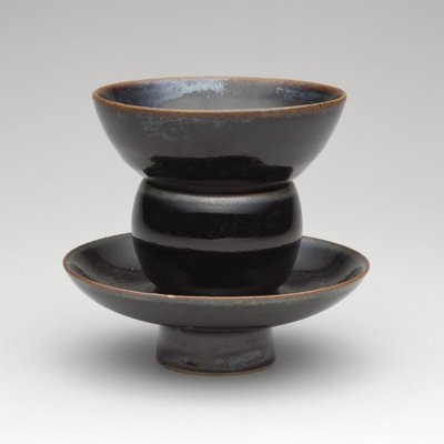 カップとカップスタンド、北宋王朝 作： Northern Song Dynasty Chinese School
