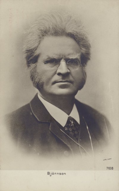 Bjornstjerne Bjornson（1832-1910）、ノルウェーのノーベル賞受賞作家 作： Norwegian Photographer