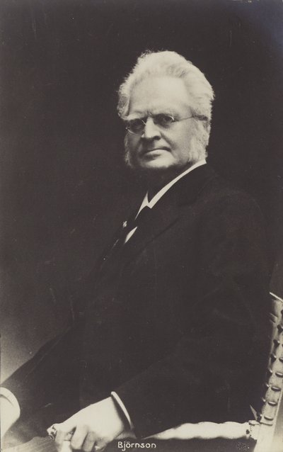 Bjornstjerne Bjornson、ノルウェーの作曲家（1832-1910） 作： Norwegian Photographer