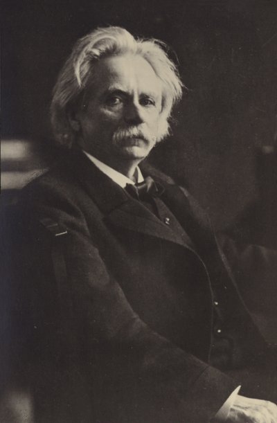 エドヴァルドグリーグ、ノルウェーの作曲家およびピアニスト（1843-1907） 作： Norwegian Photographer