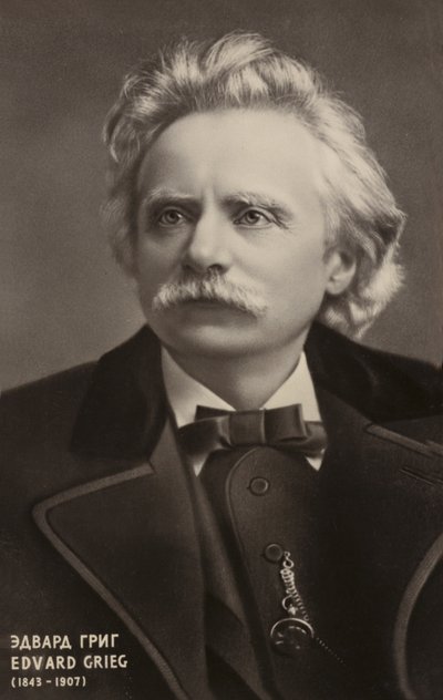エドヴァルドグリーグ、ノルウェーの作曲家およびピアニスト（1843-1907） 作： Norwegian Photographer
