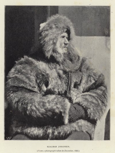 Hjalmar Johansen (モノクロ写真) 作： Norwegian Photographer