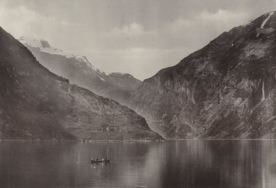 ガイランゲルフィヨルドにて（白黒写真） 作： Norwegian Photographer