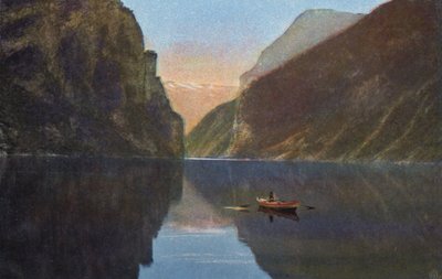 ノルウェーガイランゲルフィヨルド（カラー写真） 作： Norwegian Photographer
