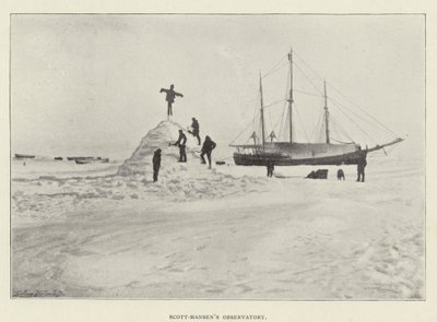 スコット・ハンセンの展望台（モノクロ写真 作： Norwegian Photographer