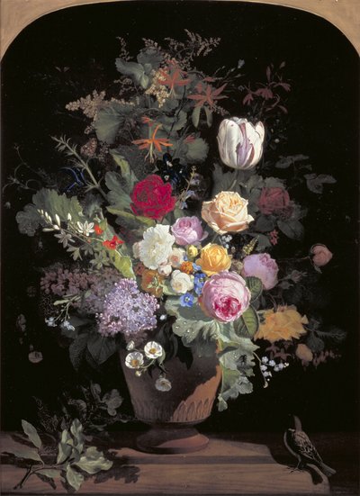 花瓶の花 作： O.D. Ottesen