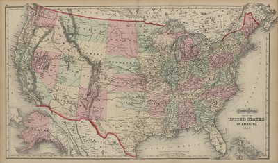 アメリカ合衆国のグレイのアトラス 作： O.W. Gary