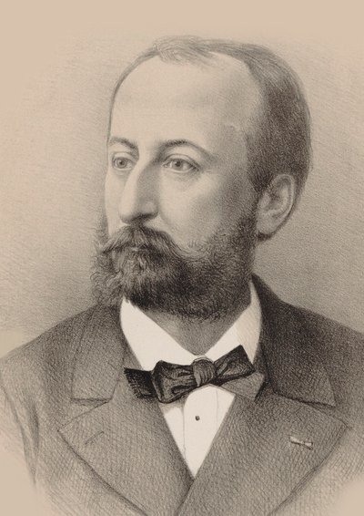 作曲家カミーユ・サン=サーンスの肖像 1835-1921, 1879. 作： Octave Edouard Jean Jahyer