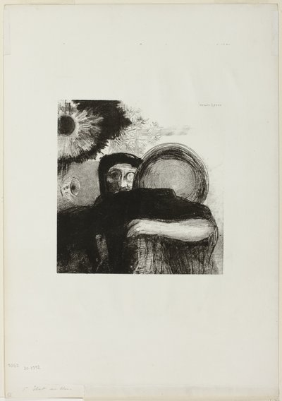 奇妙なジャグラー、オマージュからゴヤへのプレート5 作： Odilon Redon