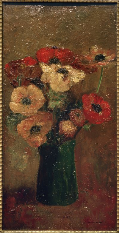 アネモネン 作： Odilon Redon