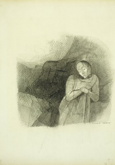 出現、1870-75 作： Odilon Redon