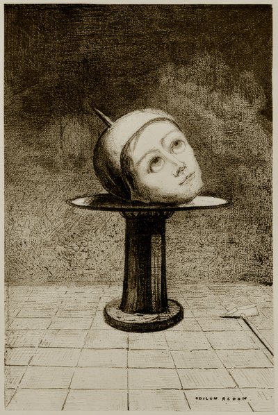ボウルに 作： Odilon Redon