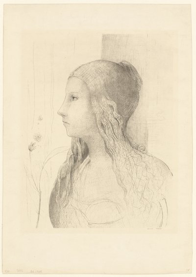 ブリュンヒルデ 作： Odilon Redon