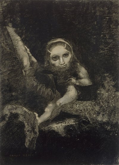 キャリバン 作： Odilon Redon