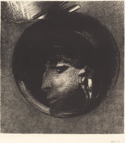 耳介細胞 作： Odilon Redon