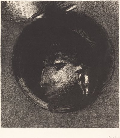 耳細胞 作： Odilon Redon