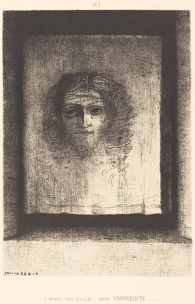 それはベール、インプリントだった (それはベール、インプリントだった) 作： Odilon Redon