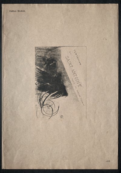 カバー 作： Odilon Redon