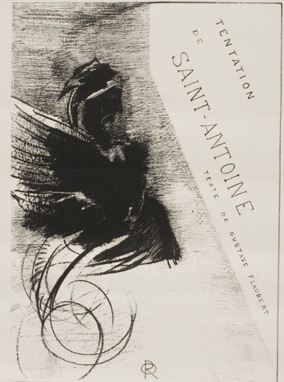 聖アントニウスの誘惑 (第 1 シリーズ) の表紙 作： Odilon Redon