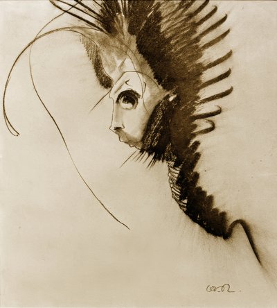 ドラゴン 作： Odilon Redon