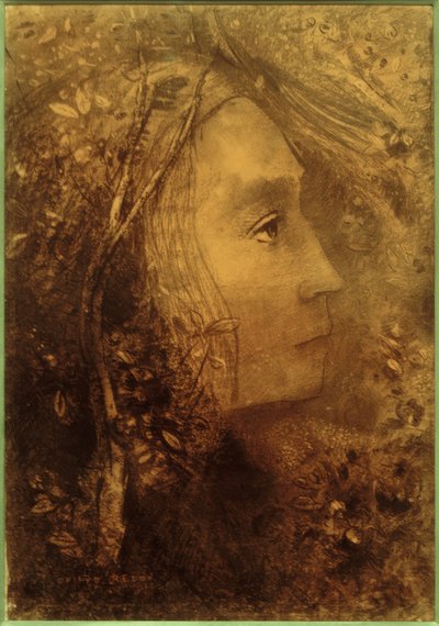 春 作： Odilon Redon