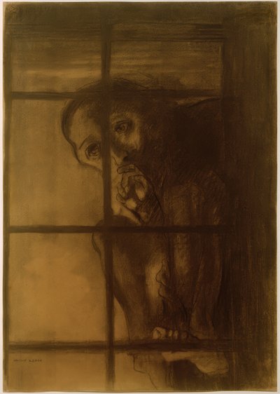 囚人 作： Odilon Redon