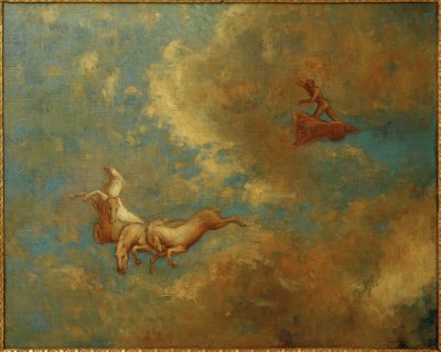 アポロの戦車 作： Odilon Redon