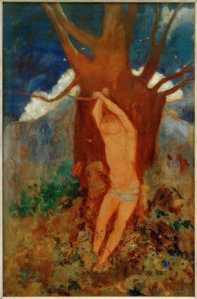 聖セバスチャン 作： Odilon Redon