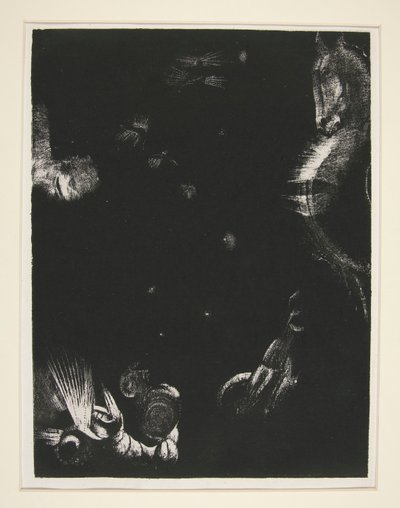 Iの国には多様な人々が住んでいます 作： Odilon Redon