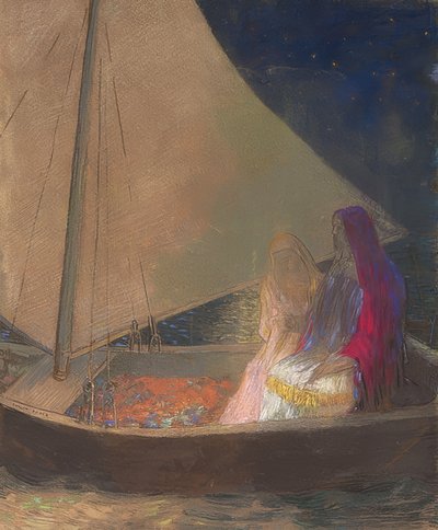 樹皮。 1902年頃 作： Odilon Redon