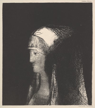 ドルイド、1891年。 作： Odilon Redon