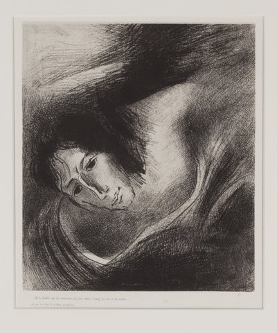 そして彼らを誘惑した悪魔、パリ 作： Odilon Redon