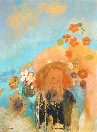 Rousselの喚起、c。 1912年。 作： Odilon Redon