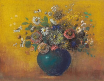 花束 作： Odilon Redon